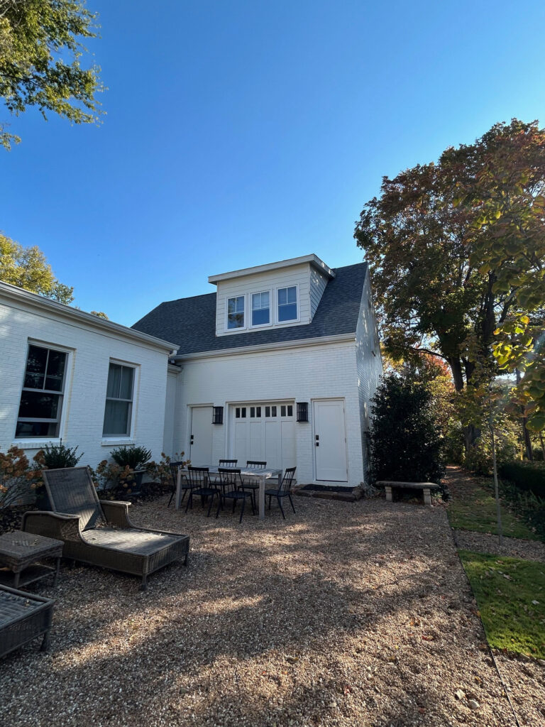 Exterior view of home