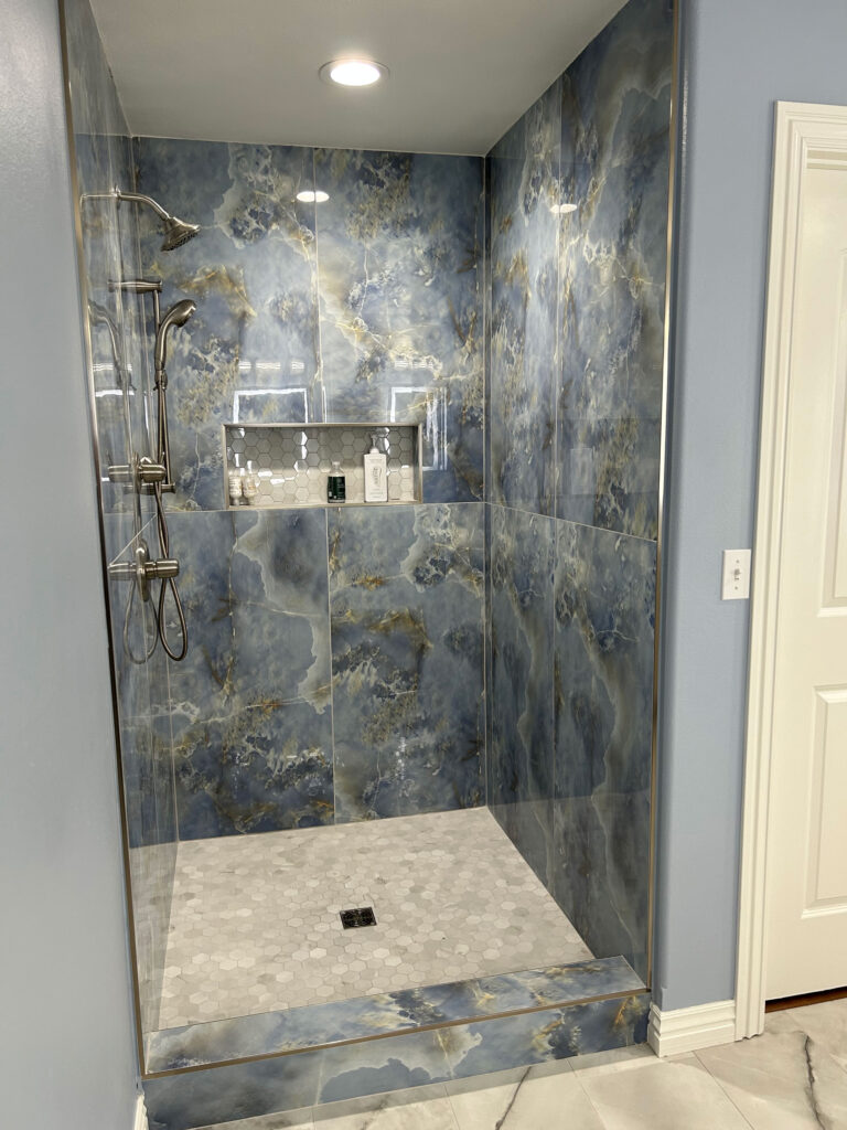 bathroom remodeling shower tiling